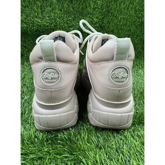 Buffalo London Platform Chunky Trainers Sneakers Pink Shoes Women’s EU 41 - Picture 6 of 16
